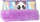 Penar Starpak Plush Panda 490750, formë portofoli, me zinxhir, shumëngjyrësh