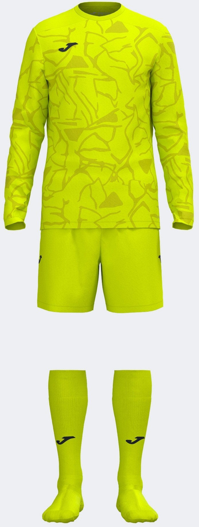 Фудбалски сет за мажи Joma Zamora IX, полиестер, жолт