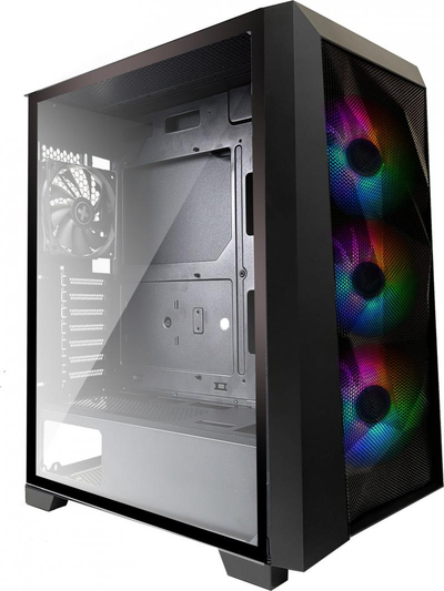 Kasë kompjuteri Xilence Breeze Performance A + X7 X712.RGB (XG131), e zezë