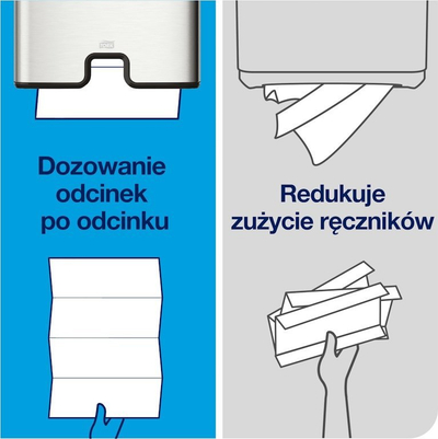 Peshqir letre Tork H2 Multifold, 2 shtresa, 3780 copë, kafe natyrale