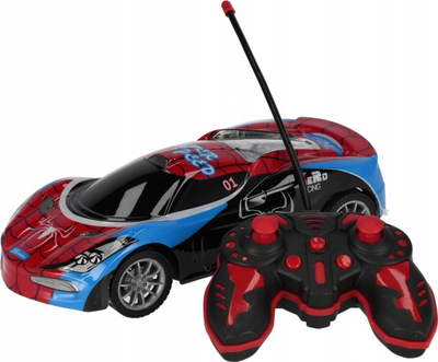 Makina me telekomandë Mega Creative Spider Racing, me drita LED, për kalama 3+, shumëngjyrëshe