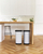 Kosh plerash Rotho RIBO Pedal Bin, 35L, plastik, gri
