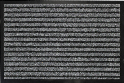Tapet hyrje Anti-Dust Toscan, 40x60cm, polipropilen PVC, i zi gri