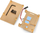 Kuti metalike JustPi DNG-16015 për Raspberry Pi 4B, 2 ventilatorë, ngjyrë ari