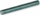 Shufër filetuese inox A2, DIN 975, 5x1000mm