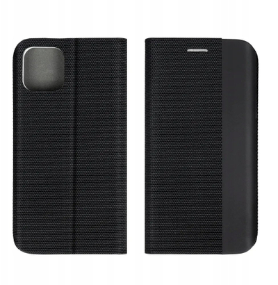 Kapak libri OEM Sensitive për Samsung Galaxy S25 Edge, me magnet, me stand, i zi