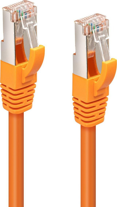 Kabllo rrjeti MicroConnect CAT6A S/FTP, 15m, LSZH, portokalli