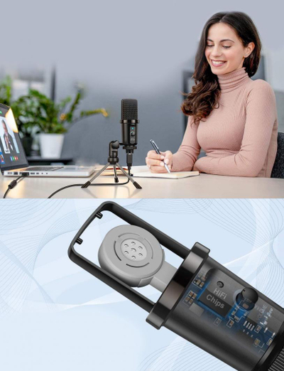 Mikrofon New Bee DM18, 18000 Hz, 42 -dB/mW, i zi