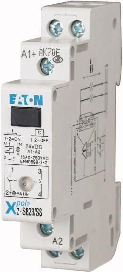 Stafetë impulsive Eaton Z-SB23/SS, 16A, 24V DC, 2NO