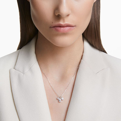 Qafore për femra Swarovski 5571077, 40cm, e argjendtë