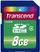 Kartë memorie Transcend SDHC, 8GB, Klasa 4 (TS8GSDHC4)