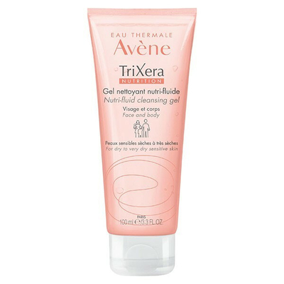 Xhel dushi Avène TriXera Nutri-Fluid Cleanser, 100 ml