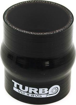 Lidhës anti vibrimi TurboWorks, silikon 89mm, i zi