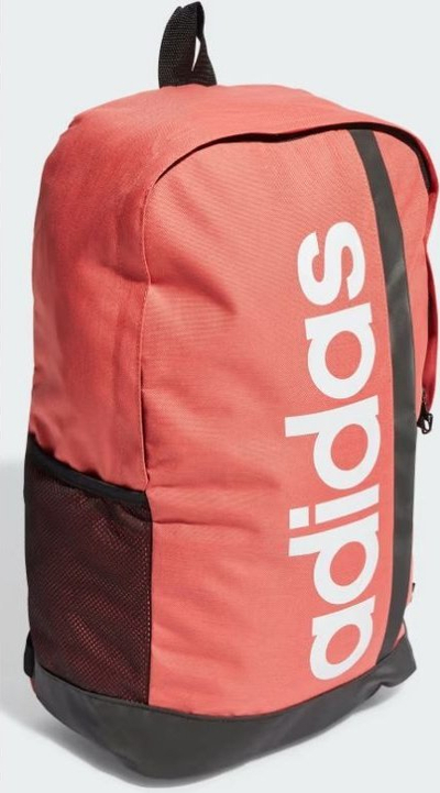 Çantë shpine Adidas Linear IR9827, 100% poliester i ricikluar, 20L, e kuqe
