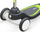 Trotinet balancues Qplay Mika, 3 rrota, LED, jeshil
