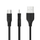 Kabllo USB SOMOSTEL SMS-BT01, 1.2m, Micro USB, 3.1A, e zezë