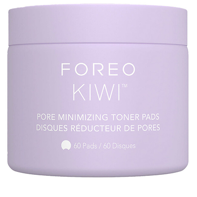 Vata pastruese për fytyrë Foreo Kiwi Pore Minimizing Toner Pads For Problematic Skin, 60 copë 