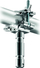 Adapter tripodi Avenger Bull’s Eye Coupler, fitting 28 mm, mban deri 500 kg, ngjyrë argjend