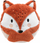 Jastëk dekorativ për kalamoj Child Cushion Fox, 40x40cm, poliester, portokalli