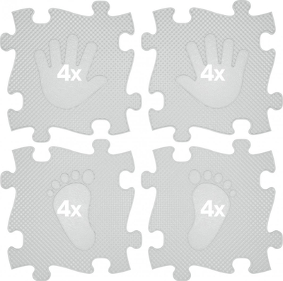 Dysheme puzzle Askato Magic Set MFK-044-2, 16 elemente, grafit