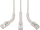 Kabllo rrjeti Digitus DK-1632-A-050B-10, Cat.6a F/FTP, 5m, set 10 copë, gri
