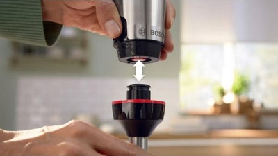 Blender dore Bosch ErgoMaster Series 6 MSM6M610, 1000 W, këmbë çelik inox, çelik inox me të zezë