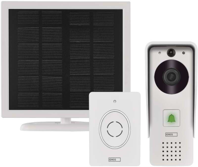 Zile dere e zgjuar Emos GoSmart IP-09D, wireless, me kamer Full HD, me panel diellor