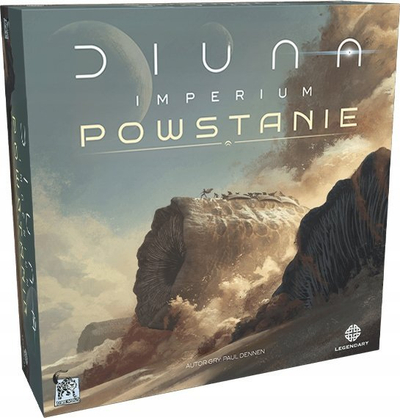 Lojë tavoline Dire Wolf Dune Imperium Uprising, strategjike, për 1‑4 lojtarë, shumëngjyrëshe