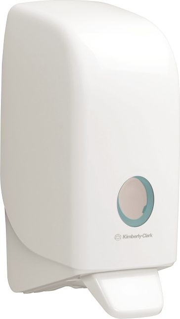 Dispenser sapuni Kimberly-Clark Aquarius, 1L, për mbushje Kleenex, i bardhë