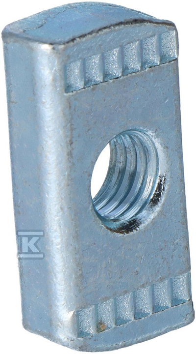 Arrë rrëshqitëse për profil strut Ez, M10, çelik elektro-galvanizuar