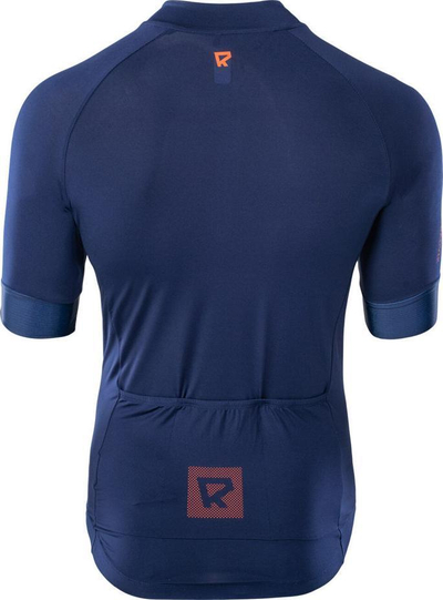 Bluzë çiklizmi Radvik Alpha GTS M, për burra, me mëngë të shkurtra, blu e errët