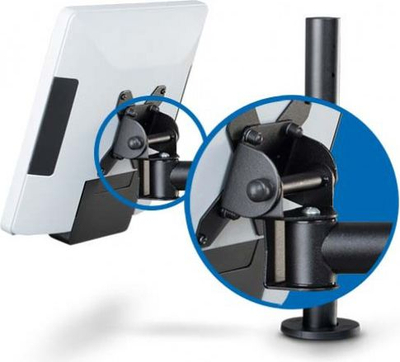Mbajtëse monitori SpacePole SPV3301-02, me rregullim lartësie, e zezë