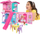 Set loje Barbie Club Chelsea Pop up House, shpi lodër, me kukull edhe aksesorë, shumëngjyrshe