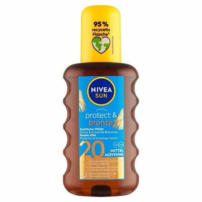 Nivea Protect & Bronze Масло за Сончање SPF20, 200 ml