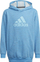 Bluzë me kapuç Adidas Badge of Sport Hoodie Jr HN8470, për kalamaj, me xhep kangur, blu