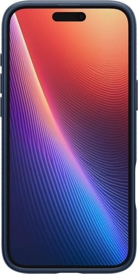 Kapak telefoni Spigen Liquid Air, iPhone 16, TPU, blu navy
