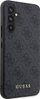 Kuti mbrojtëse Guess 4G Metal Logo për Samsung Galaxy S23 FE, lëkurë eco, ngjyrë ari
