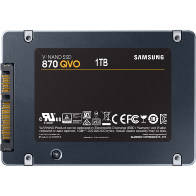 Samsung 870 QVO MZ-77Q1T0BW - SSD - 1TB - 2.5" SATA 6Gb/s