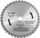 Fletë sharre rrethore Flex 312304, 185mm, karbid, metalike
