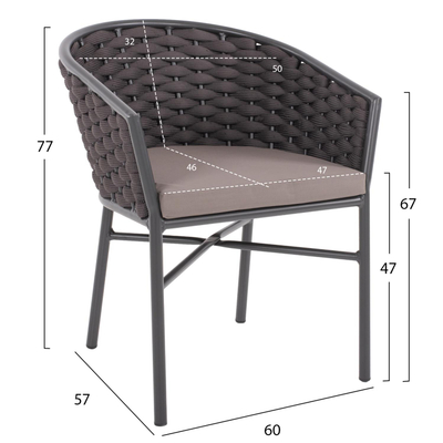 Kolltuk alumini (HM5859.01), gri