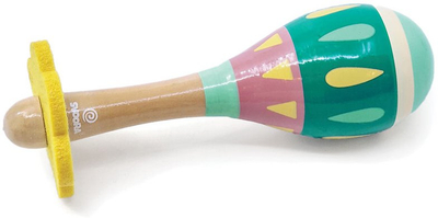 Set muzikor druni Svoora Peacock, dajre, marakë, mini fyell, shumëngjyrësh