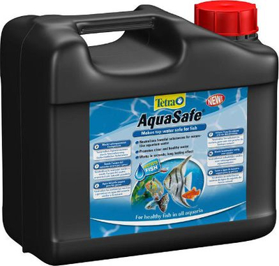 Kondicionues uji për akuarium Tetra AquaSafe 5L, për ujë t’ëmbël edhe det