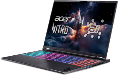 Laptopi Acer Nitro 16S AI AN16S-61, Ryzen AI 9 365, 32GB, 1TB SSD, RTX 5070 Ti, 180Hz, i zi