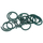 Set aksesorësh për kopsht Garden Accessories, 52 pjesë, 19x2x30cm, jeshil