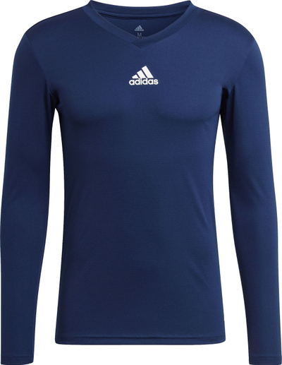 Bluzë sportive adidas Team Base Tee M GN5675, me mëngë të gjata, teknologji Aeroready, e zezë