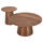 Set Groot 2 tavolina kafe Φ80&Φ45cm (HM11945)