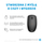 Mouse wireless HP 235 Slim, optik, i zi