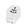 Përshtatës universal udhëtimi Gembird UPA‑CH3P65‑01, 20W, 2x USB C PD, 1x USB A QC 3.0, i bardhë