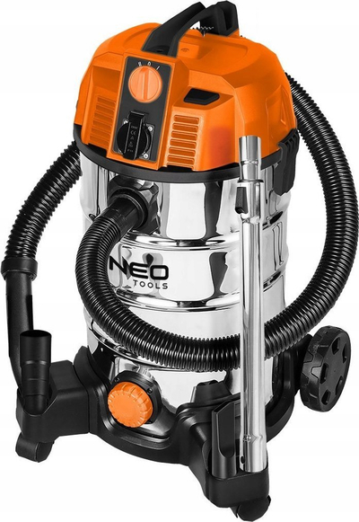 Fshesë industriale NEO Tools 04-739, 1600W, depozitë 35L, metal