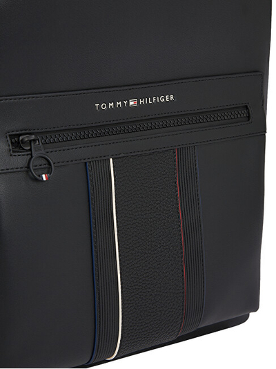 Çantë shpine për meshkuj Tommy Hilfiger, e zezë